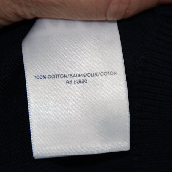 Lands' End Men's Blue Button Cardigan Sweater Size L w/Pockets The Outfitters - Picture 10 of 10